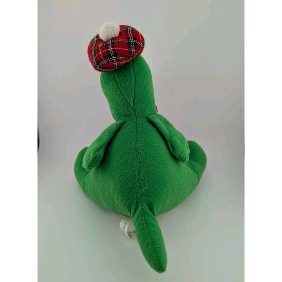Nessie Loch Ness Monster Plush Stuffed Animal Toy Souvenir Plaid Scotland - Picture 3 of 6